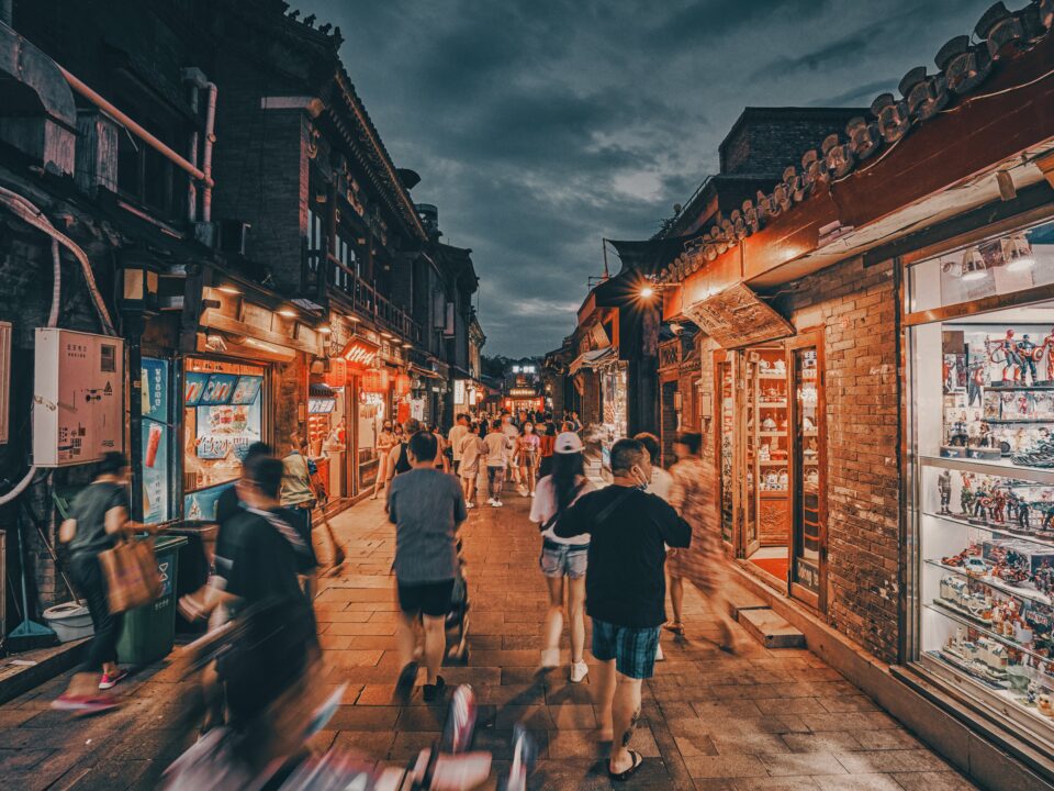 Walking China Street