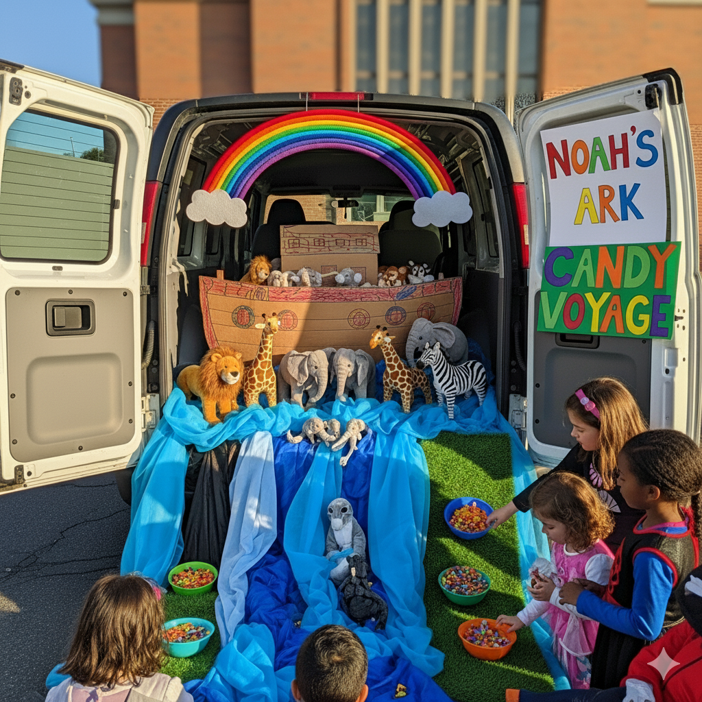 Noah’s Ark Trunk Example Noah's Ark Trunk Decoration Example